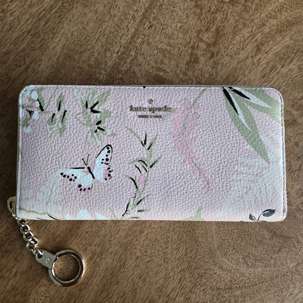 Kate Spade Pink Floral Wallet